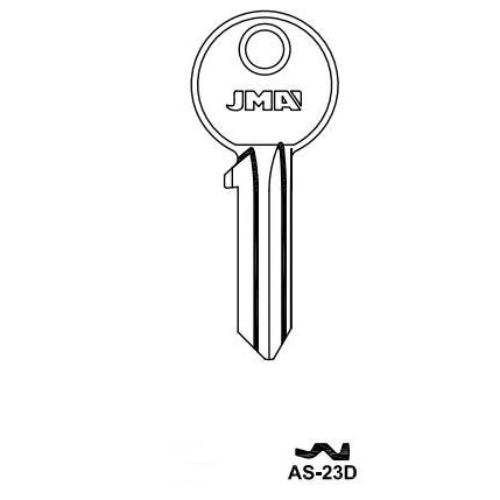 Key blank AS-23D