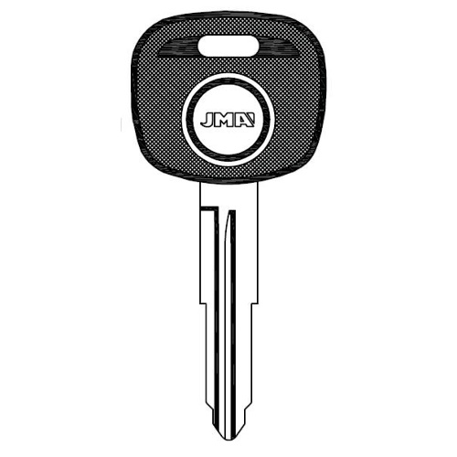 Transponder Key blank TP00MIT-8DP1