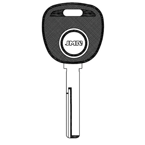 Transponder Key blank TP00HU-DHP3
