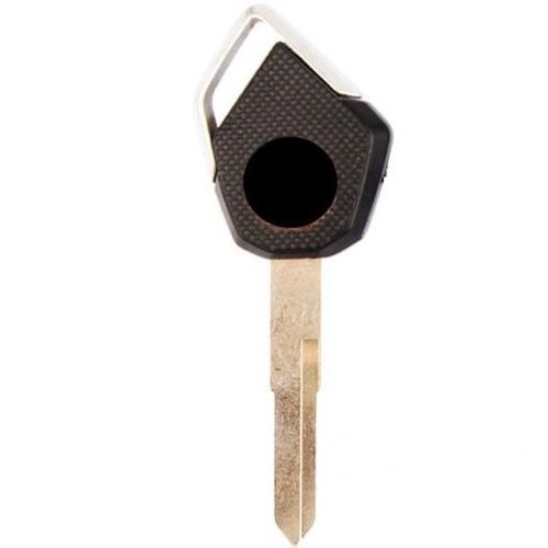 Motorcycle key blank with left blade, fits Kawasaki