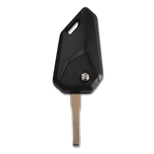 Motorcycle key blank with FO-24P blade, fits Kawasaki