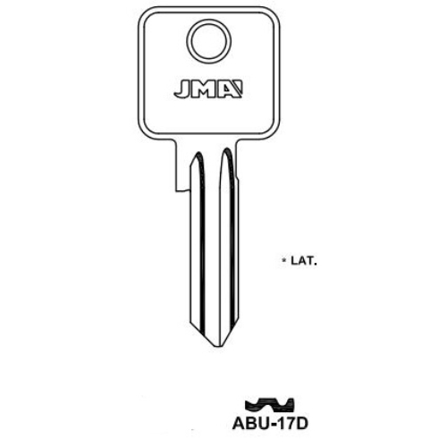 Key blank ABU-17D