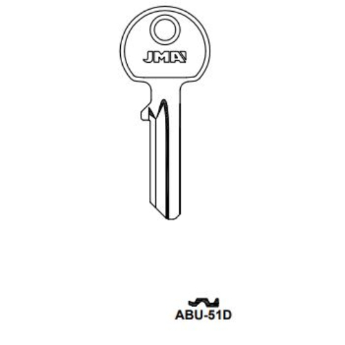 Key blank ABU-51D