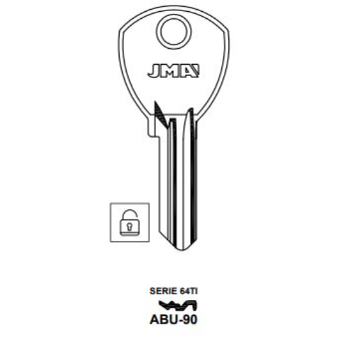 Key blank ABU-90
