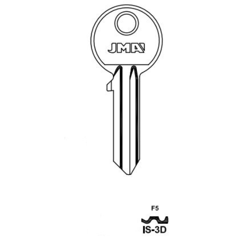 Key blank IS-3D F5