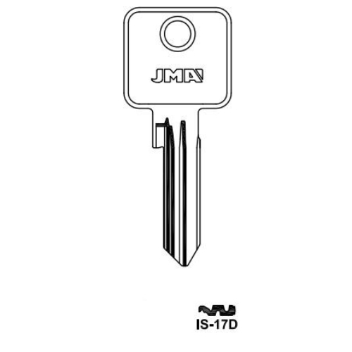 Key blank IS-17D