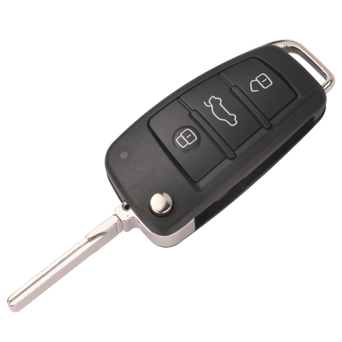 3 button remote key shell, fits AUDI A3
