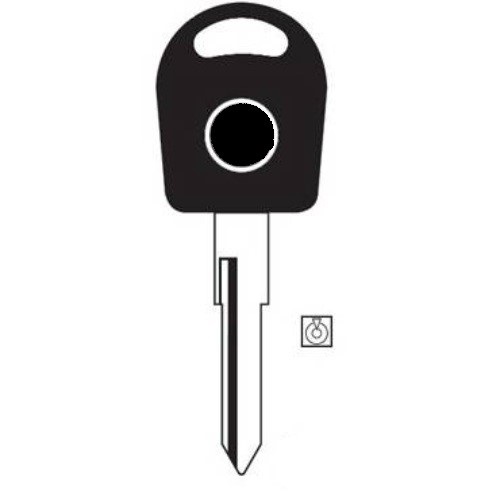 VW LT transponder key with ME-HMP blade
