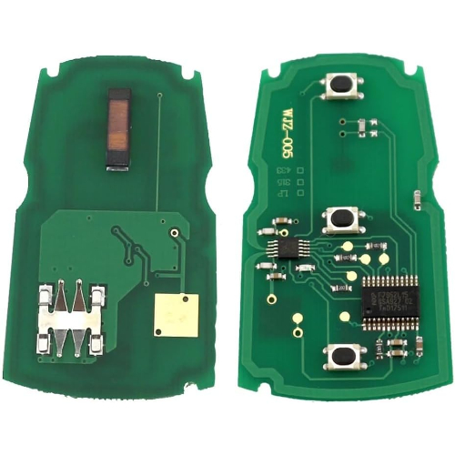 3 button smart remote, 868Mhz key with 7945 chip, fits BMW CAS3 - Image 2