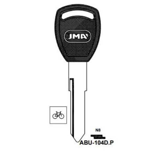 Key blank ABU-104DP