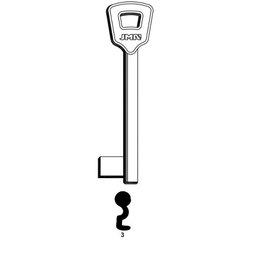Key Blank NEF-2Z3