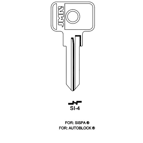 Key blank SI-4