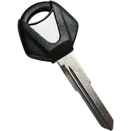 Motorcycle transponder key blank with YAMA-32DP blade, fits YAMAHA
