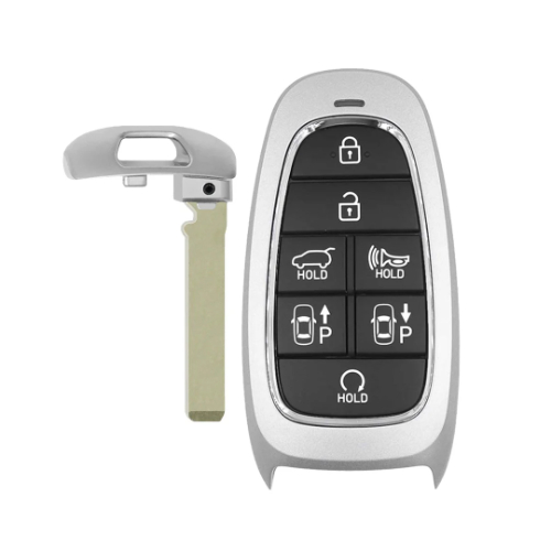 Smart 7 button key shell, fits HYUNDAI