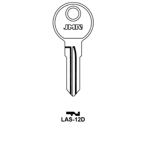 Key blank LAS-12D