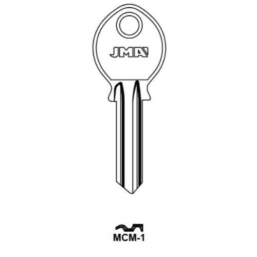 Key blank MCM-1