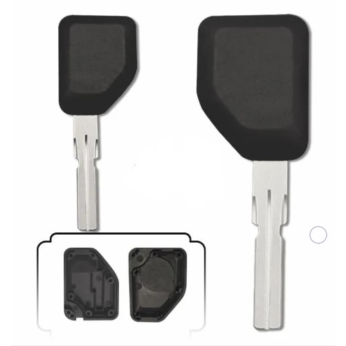 Transponder key blank with SAA-3P blade, fits Volvo