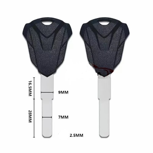 Motorcycle key shell, fits Voge