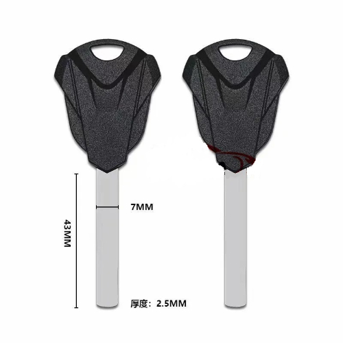 Motorcycle key shell, fits Voge