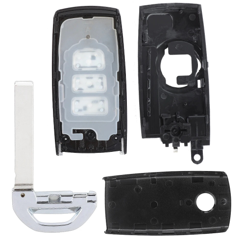 3 button remote emergency smart key with HU162T blade, fits for VW Touareg - Image 2