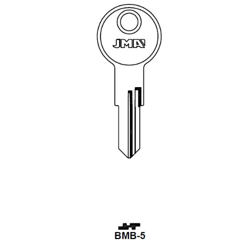 Key blank BMB-5